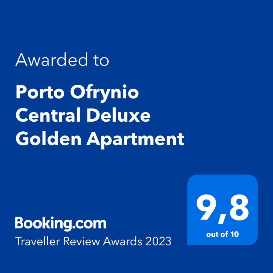 Porto Ofrynio Central Deluxe Golden Apartment Ofrínion Zewnętrze zdjęcie